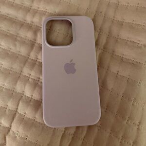 Limited edition light purple Apple iPhone 14 pro phone case